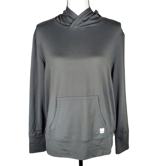 Vuori Tops - Vuori Hooded Pullover Sweatshirt With Kangaroo Pocket